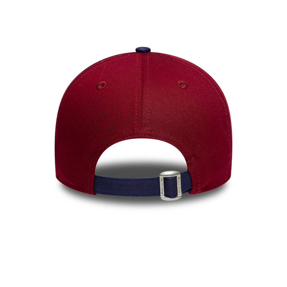 New Era FC Barcelona EMEA Football Cardinal Navy 9FORTY Adjustable Cap