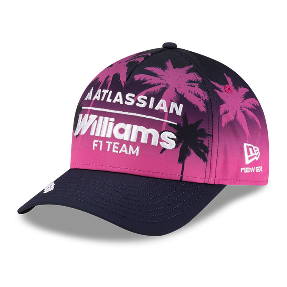 New Era Atlassian Williams F1 Team Miami Race Special Multi 9FORTY M-Crown A-Frame Adjustable Cap