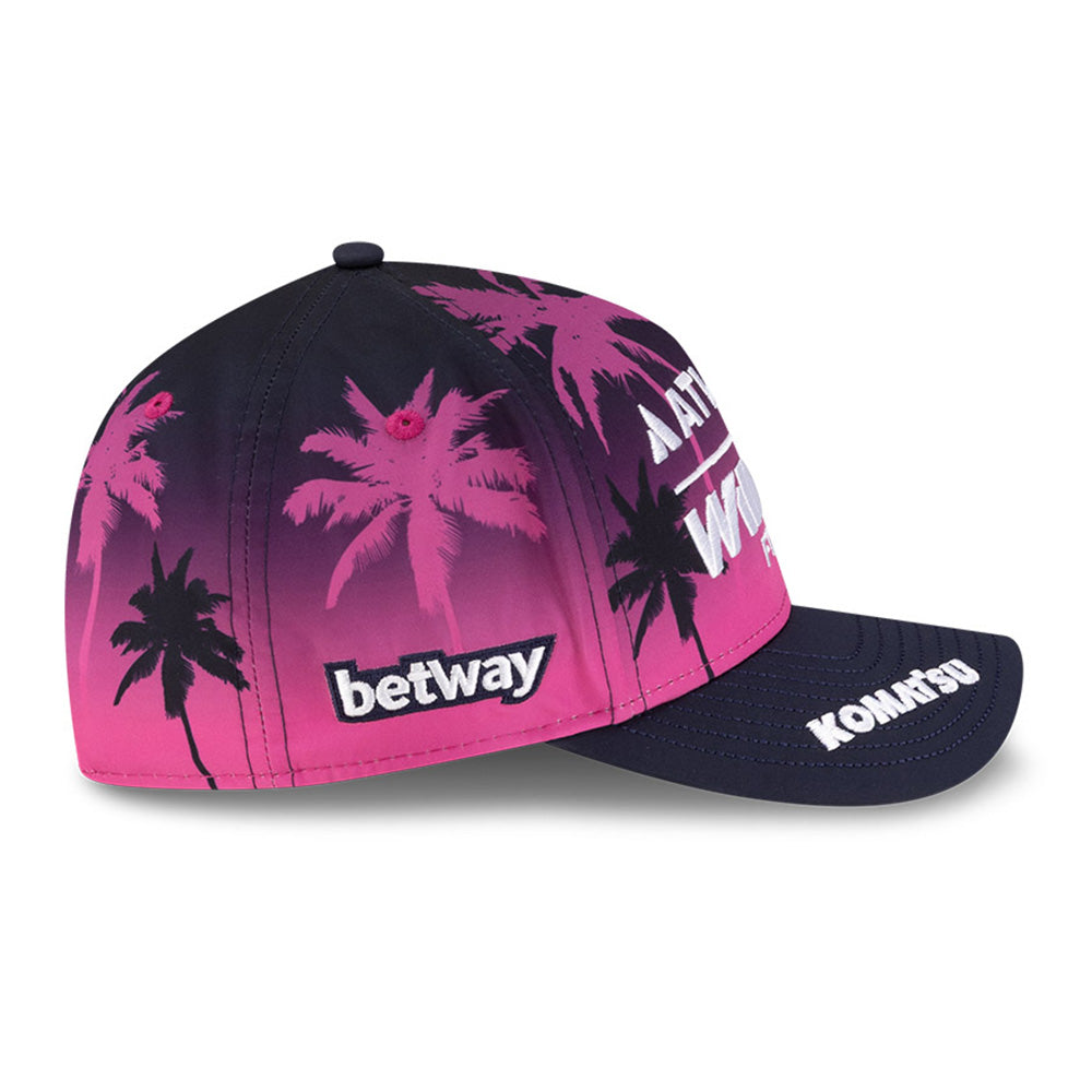 New Era Atlassian Williams F1 Team Alex Albon Miami Race Special Multi 9FORTY M-Crown A-Frame Adjustable Cap