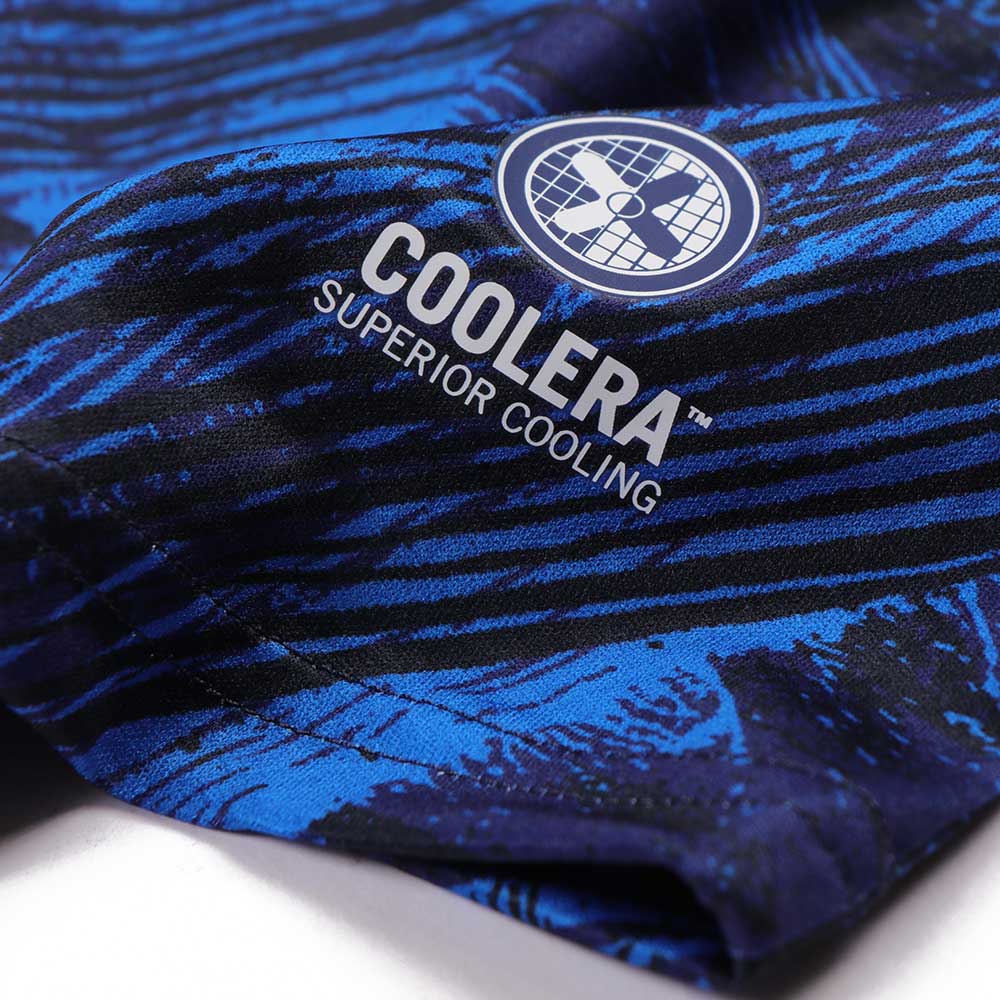 New Era Atlassian Williams F1 Team Navy Tech Short Sleeve Polo Shirt