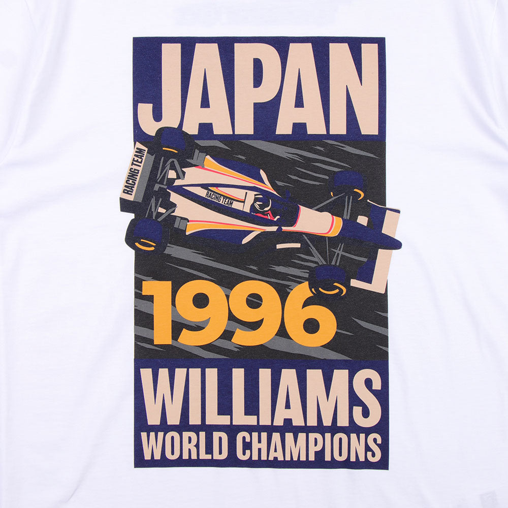 New Era Atlassian Williams F1 Team Japan Race Special White Short Sleeve T-Shirt