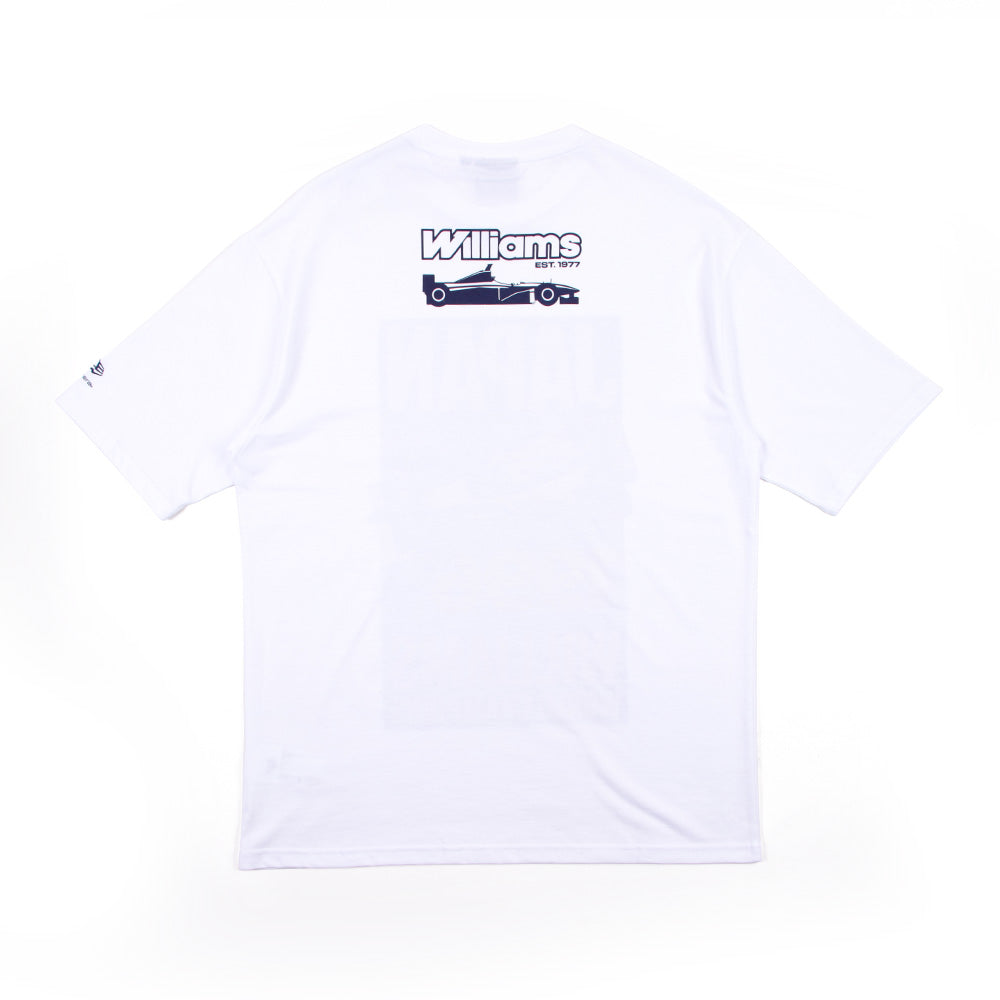 New Era Atlassian Williams F1 Team Japan Race Special White Short Sleeve T-Shirt