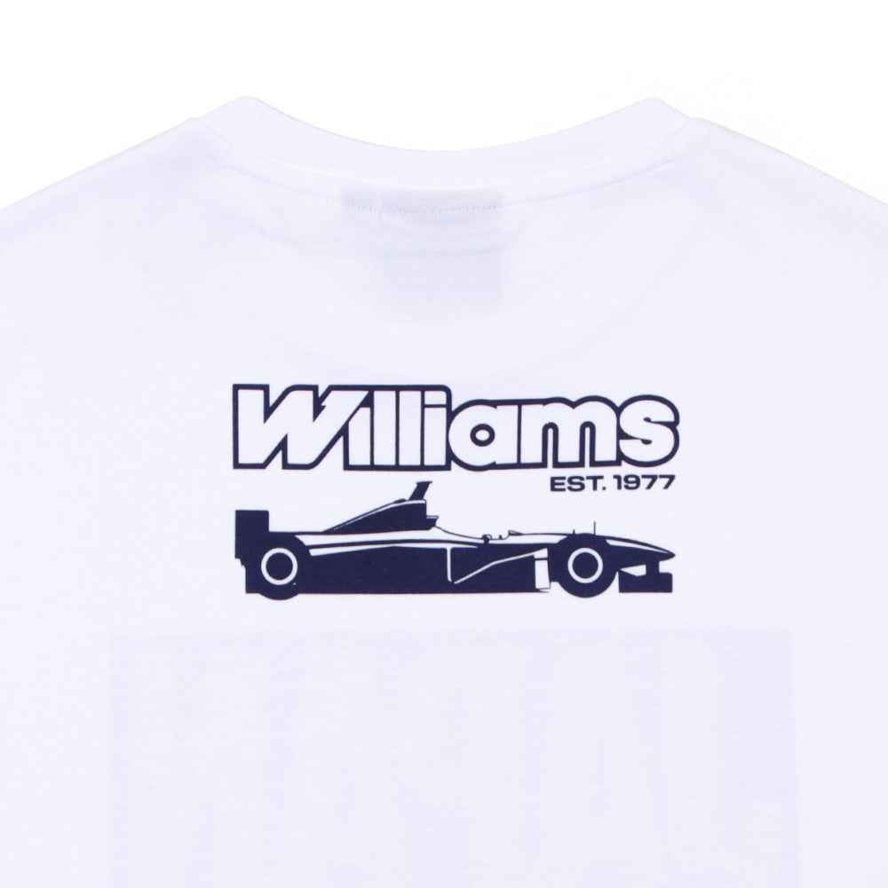 New Era Atlassian Williams F1 Team Japan Race Special White Short Sleeve T-Shirt