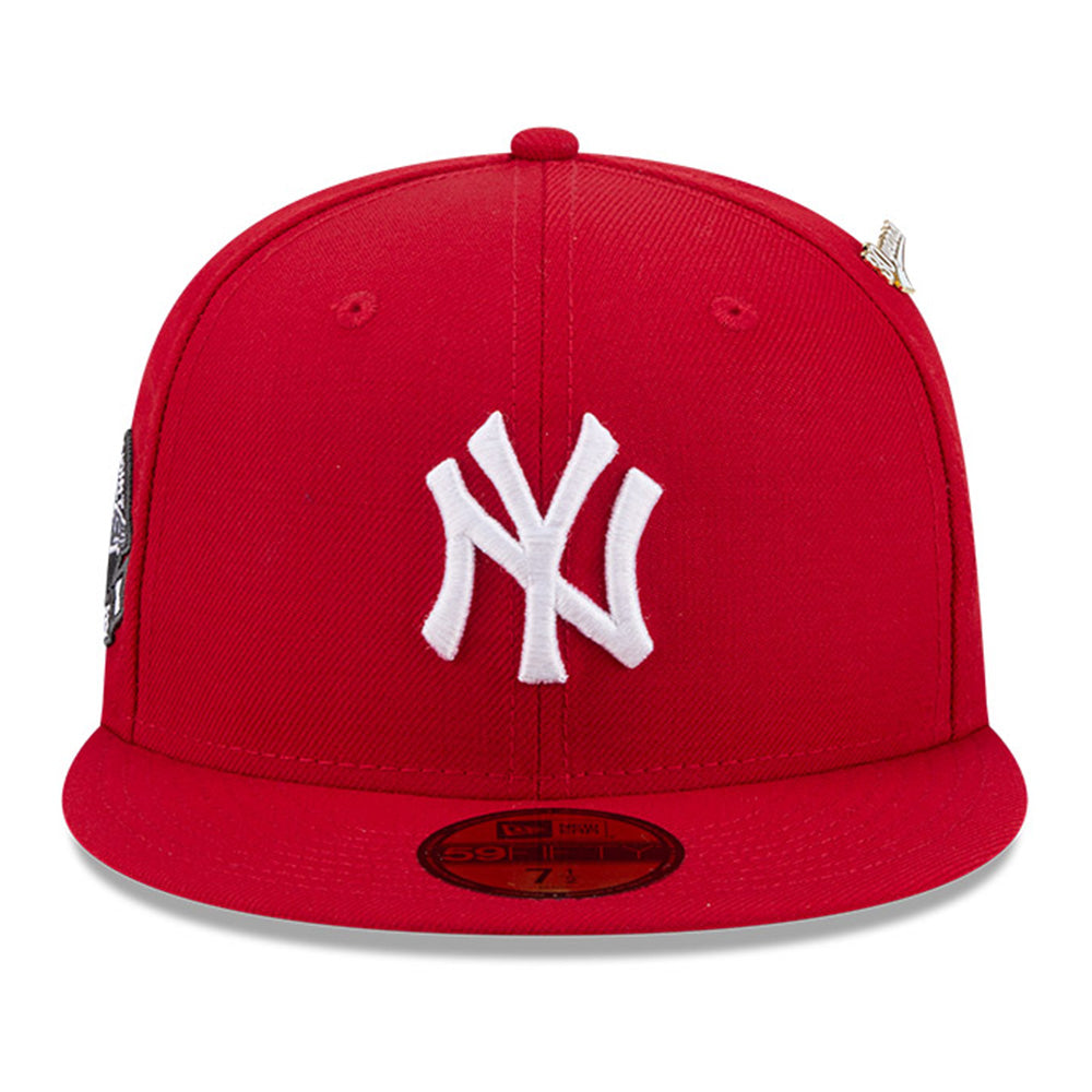 New Era x Spike Lee 35551 New York Yankees Scarlet Red 59FIFTY Fitted Cap (Online Exclusive)