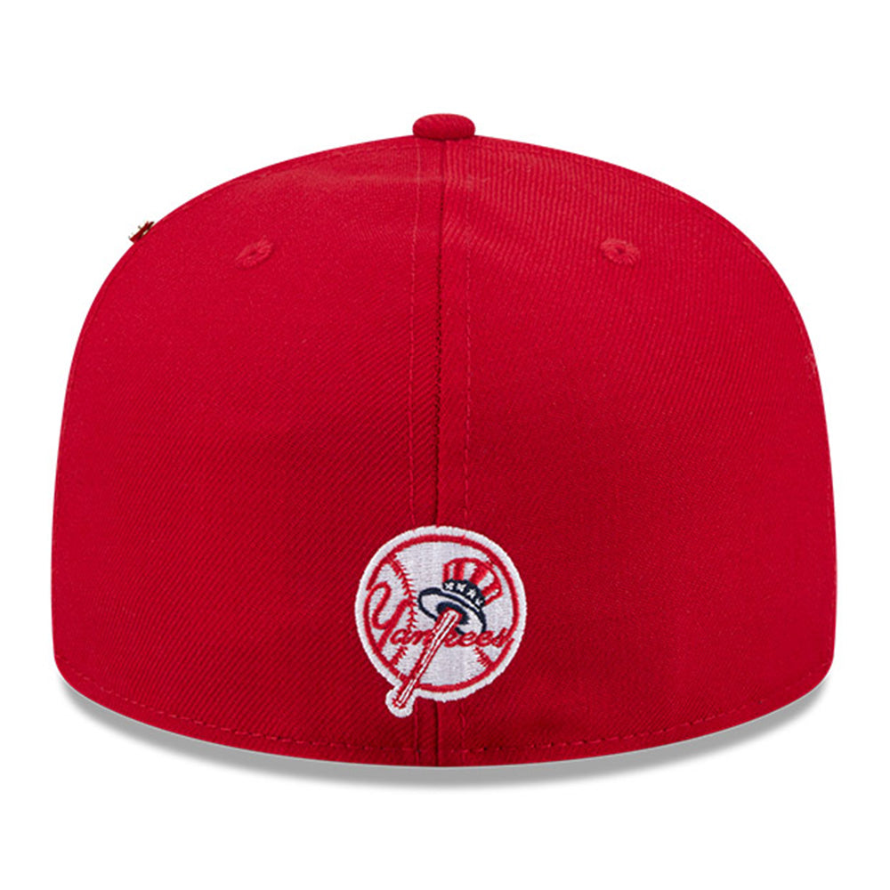 New Era x Spike Lee 35551 New York Yankees Scarlet Red 59FIFTY Fitted Cap (Online Exclusive)