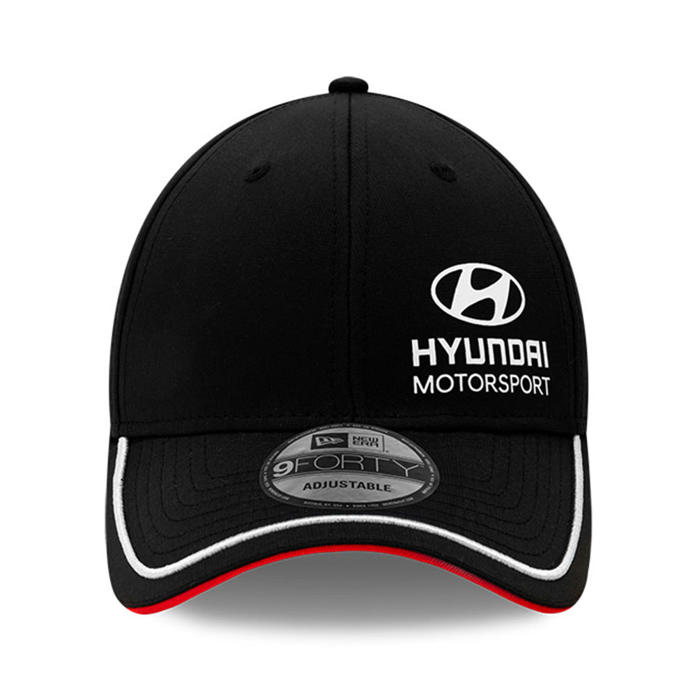 New Era Hyundai Motorsport Black 9FORTY Adjustable Cap