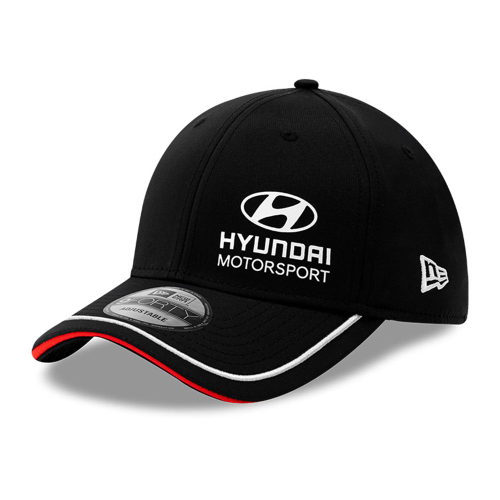 New Era Hyundai Motorsport Black 9FORTY Adjustable Cap