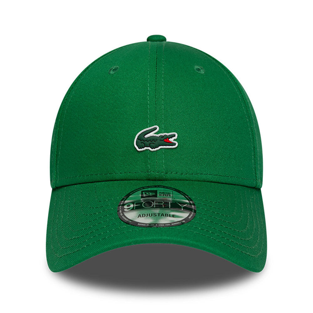 New Era x Lacoste Core Green 9FORTY Adjustable Cap