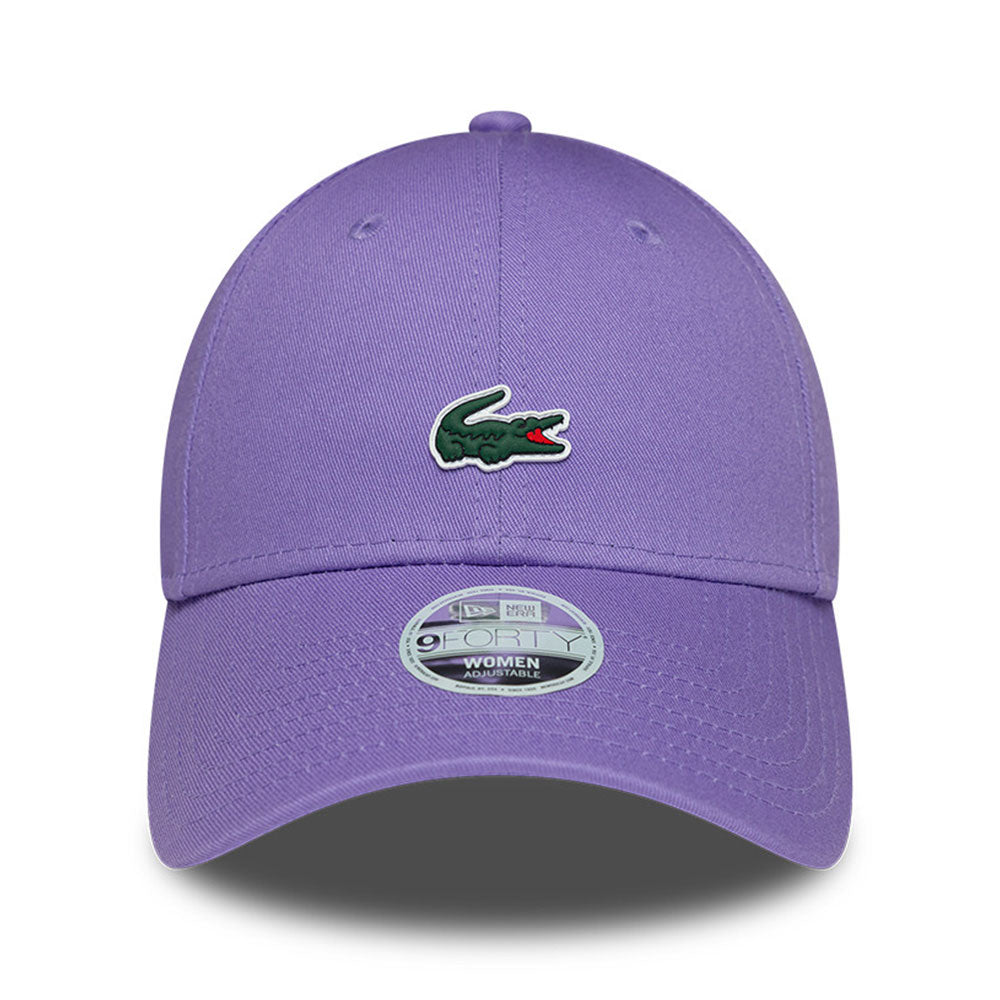 New Era x Lacoste Core Lavender Womens 9FORTY Adjustable Cap