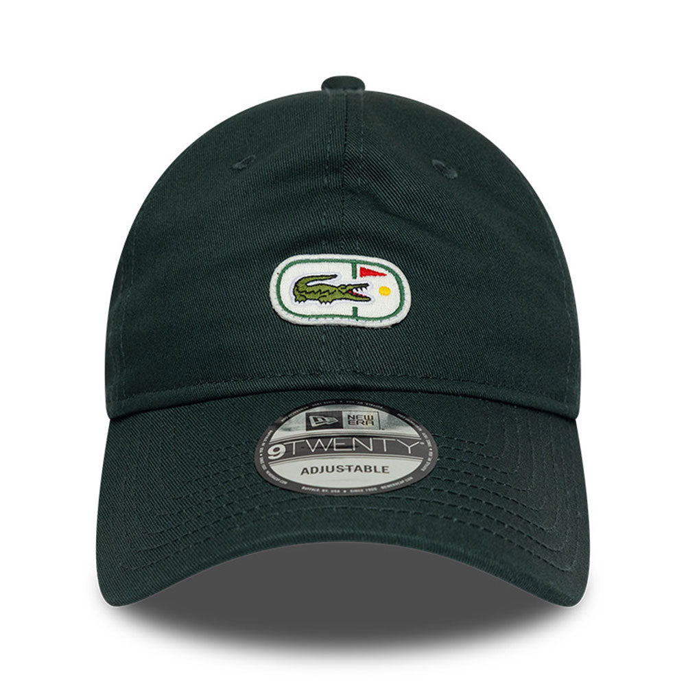 New Era x Lacoste Flag Dark Green 9TWENTY Adjustable Cap