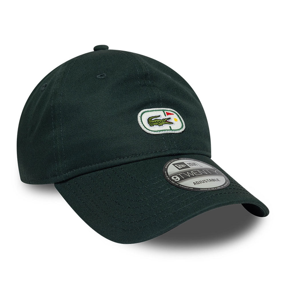 New Era x Lacoste Flag Dark Green 9TWENTY Adjustable Cap