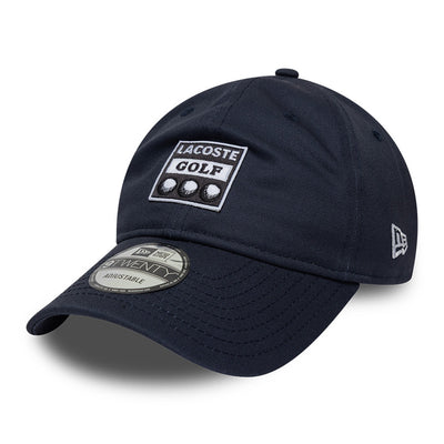 New Era x Lacoste Ball Navy 9TWENTY Adjustable Cap