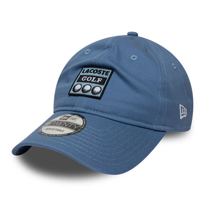 New Era x Lacoste Ball Blue 9TWENTY Adjustable Cap