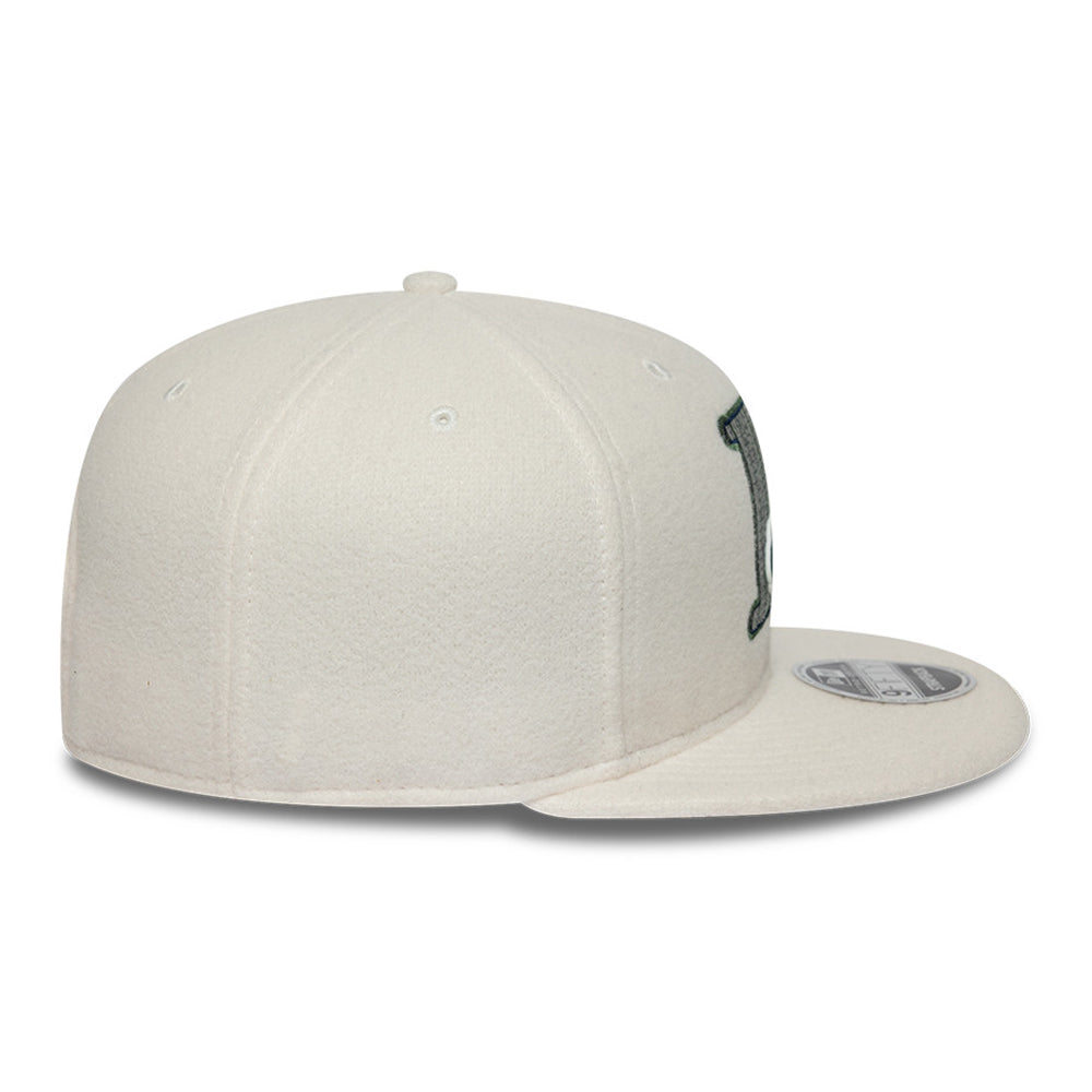 New Era x Lacoste Front Ptach White 9FIFTY Retro Crown 9FIFTY Snapback Cap