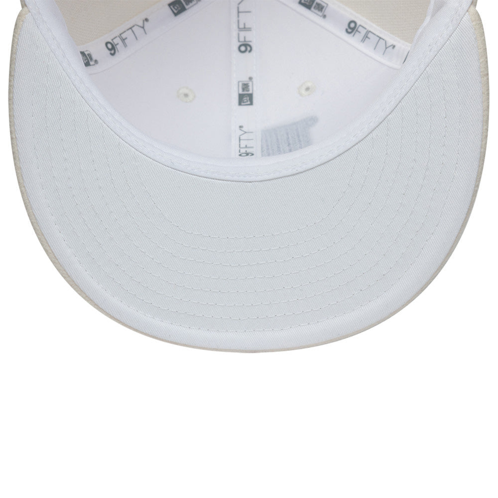 New Era x Lacoste Front Ptach White 9FIFTY Retro Crown 9FIFTY Snapback Cap