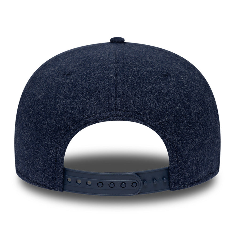 New Era x Lacoste Front Ptach Navy 9FIFTY Retro Crown 9FIFTY Snapback Cap