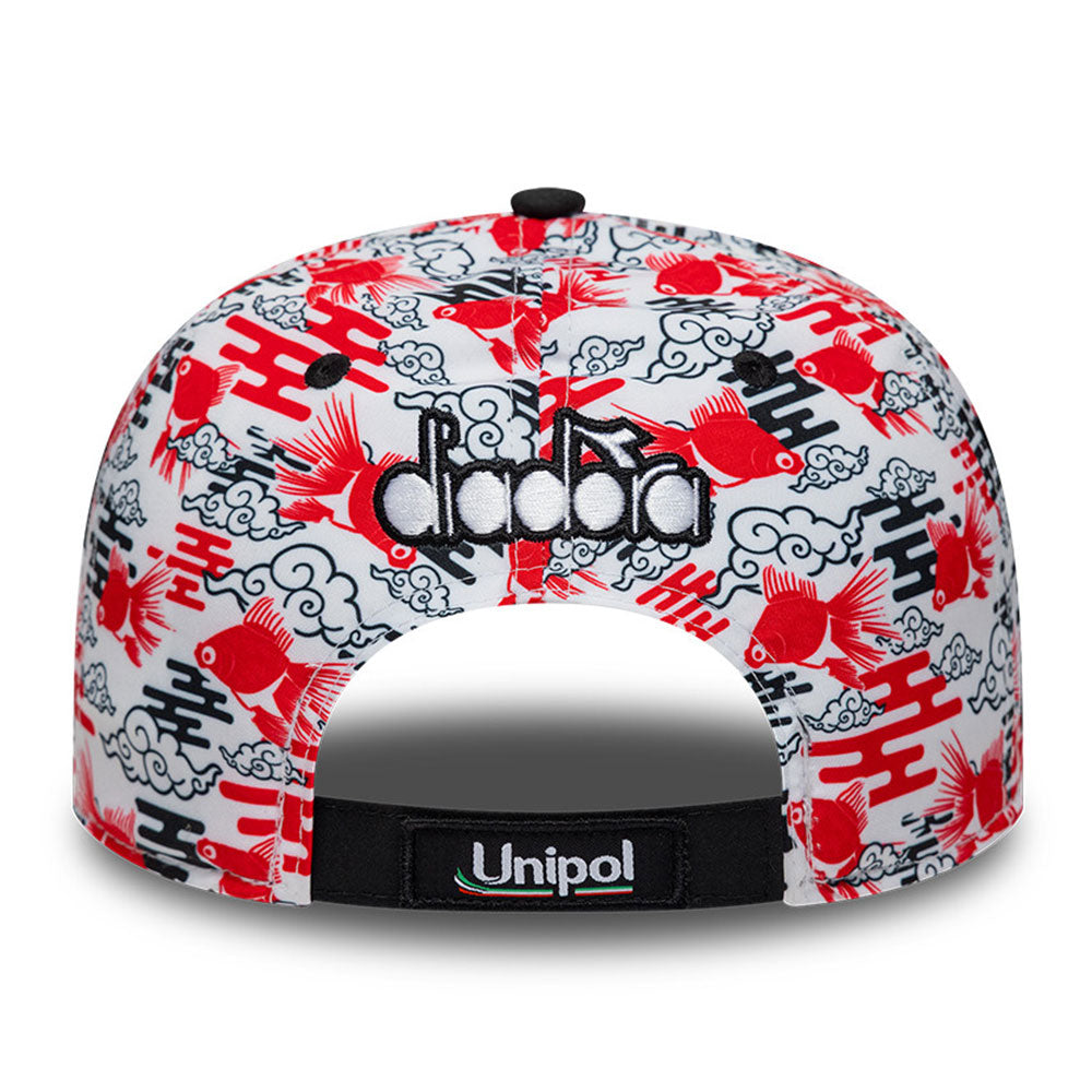 New Era Ducati Race Japan White Marc Márquez 9FIFTY Low Profile Adjustable Cap