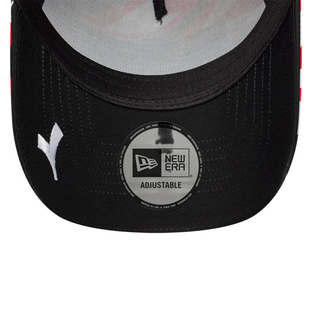 New Era Ducati Race Misano Black Francesco "Pecco" Bagnaia 9FORTY A-Frame Adjustable Cap