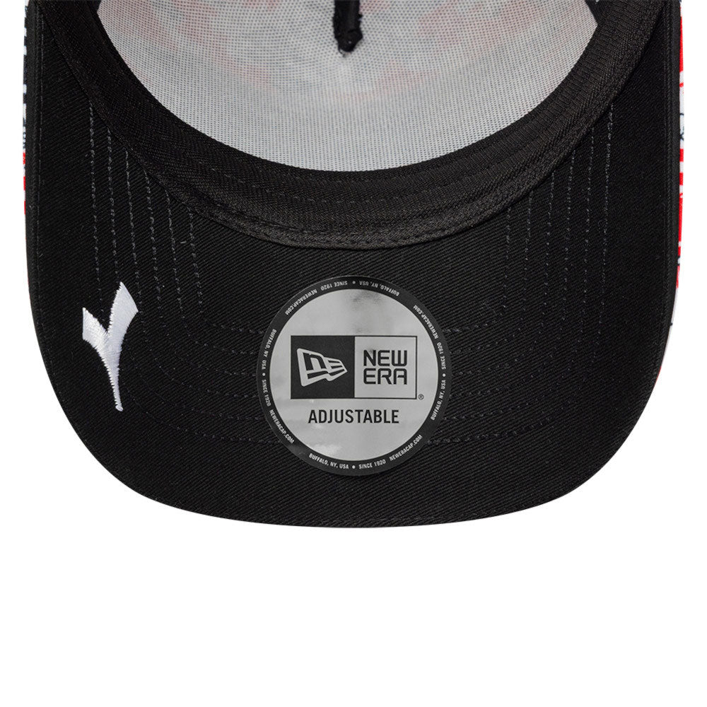 New Era Ducati Race Japan White Francesco "Pecco" Bagnaia 9FORTY A-Frame Adjustable Cap