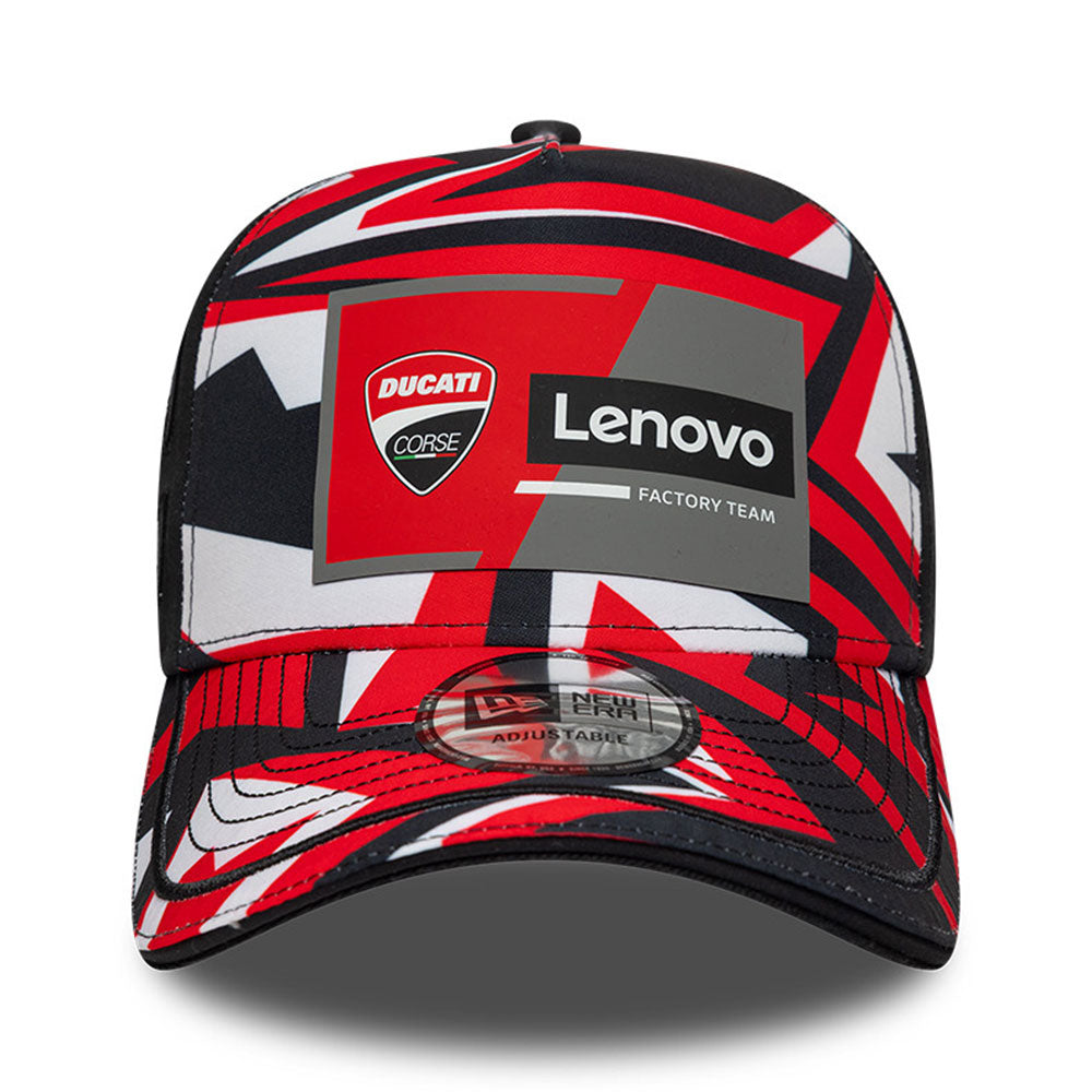 New Era Ducati Race Misano Black 9FORTY A-Frame Adjustable Cap