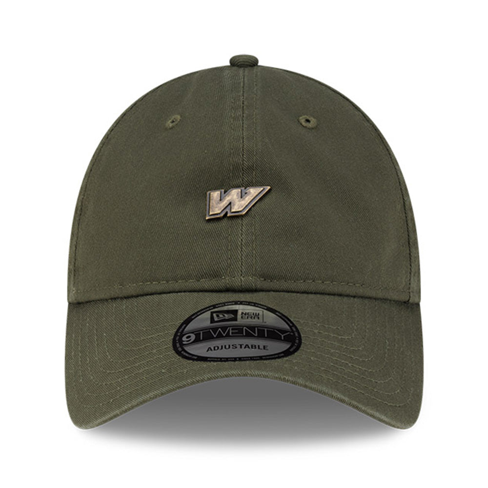 New Era Atlassian Williams Seasonal A26 Lifestyle Washed New Olive 9TWENTY Adjustable Cap