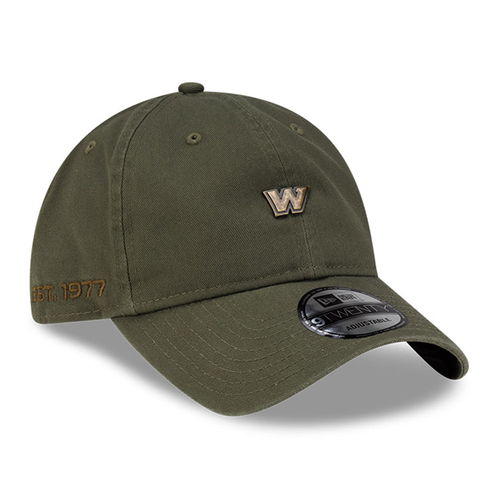 New Era Atlassian Williams Seasonal A26 Lifestyle Washed New Olive 9TWENTY Adjustable Cap