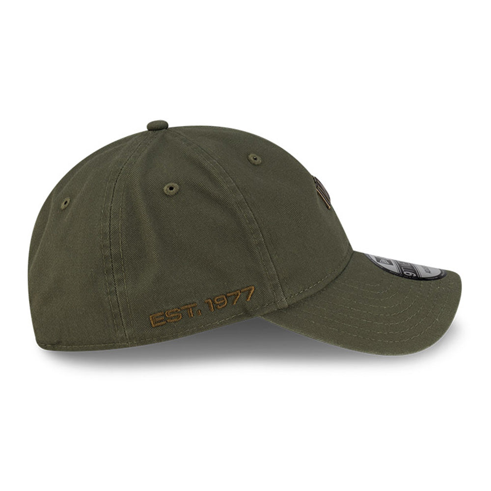 New Era Atlassian Williams Seasonal A26 Lifestyle Washed New Olive 9TWENTY Adjustable Cap