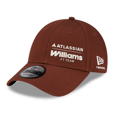 New Era Atlassian Williams Seasonal A26 Lifestyle Dark Brown 9FORTY Adjustable Cap