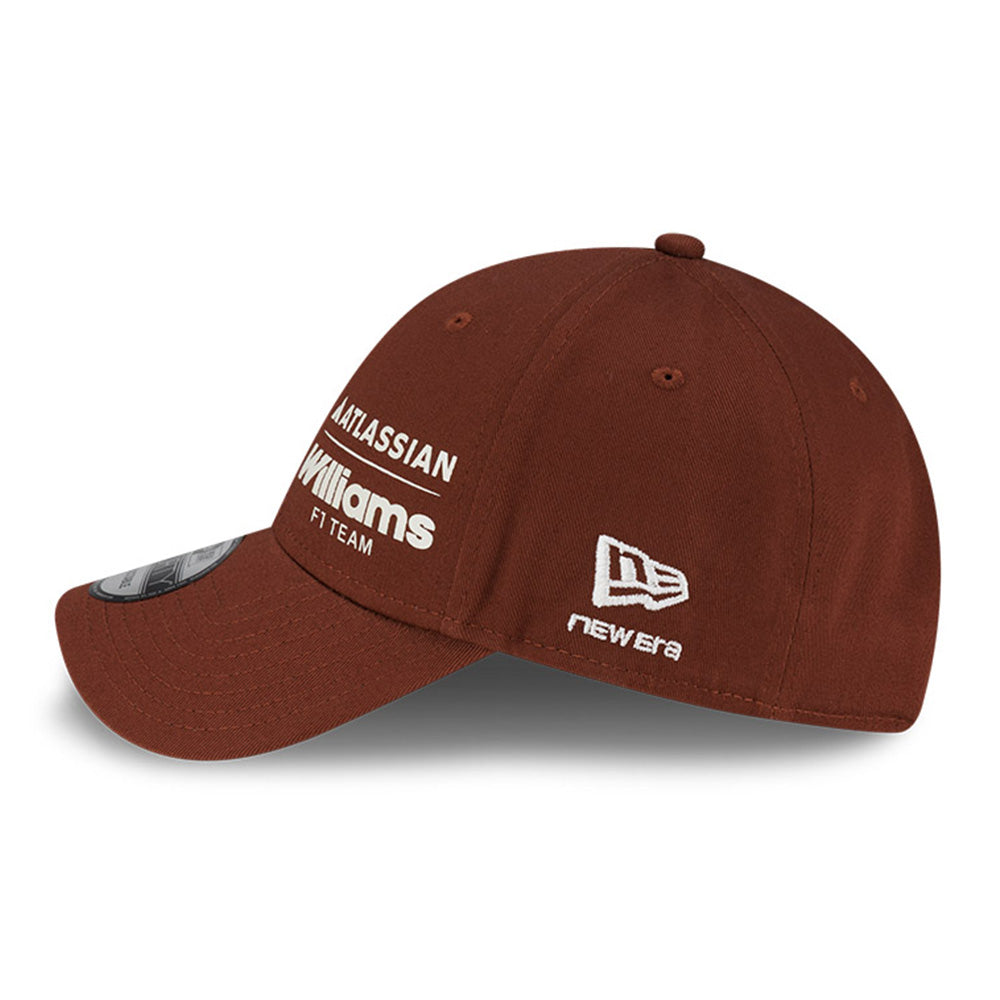 New Era Atlassian Williams Seasonal A26 Lifestyle Dark Brown 9FORTY Adjustable Cap