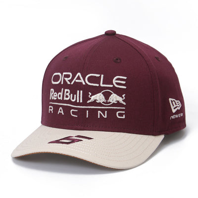 New Era Oracle Red Bull Racing Austin Race Special Isack Hadjar Maroon 9SEVENTY Stretch Snapback Cap