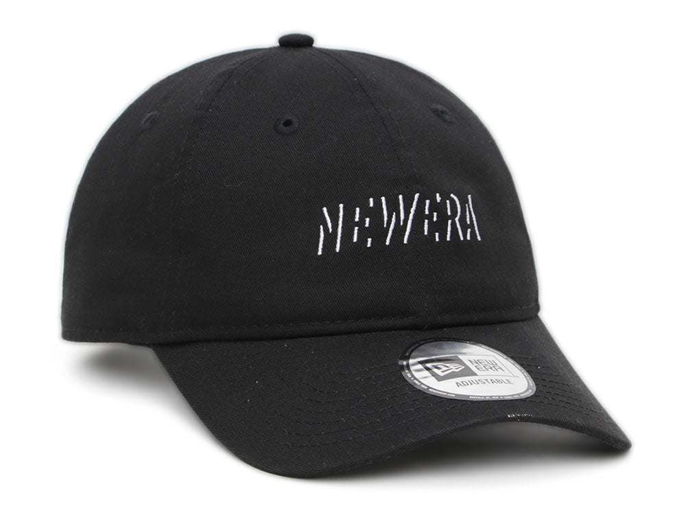 New Era Wordmark Shadow Black 9FORTY Unstructured Adjustable Cap