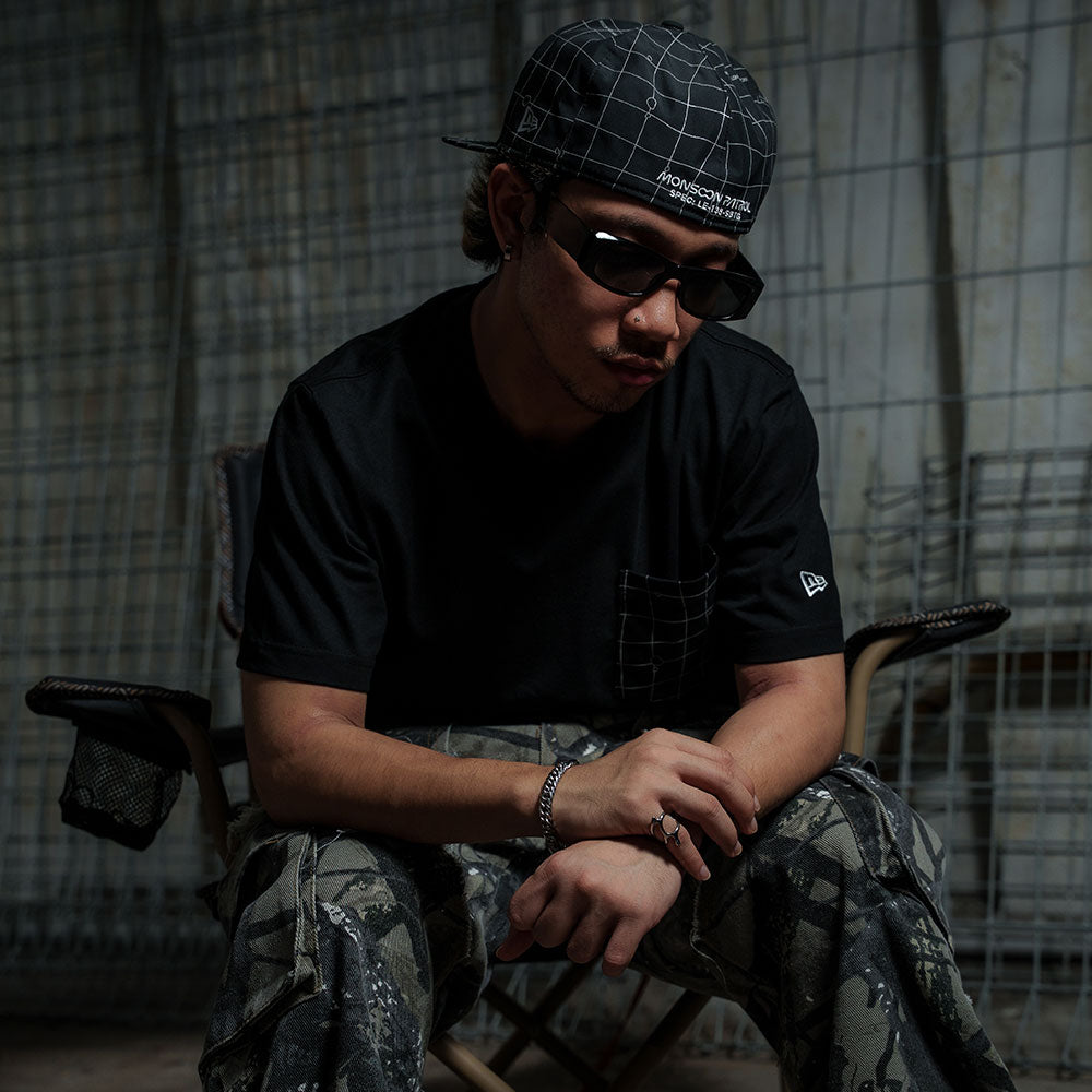 New Era x Monsoon Patrol Black 59FIFTY Fitted Cap