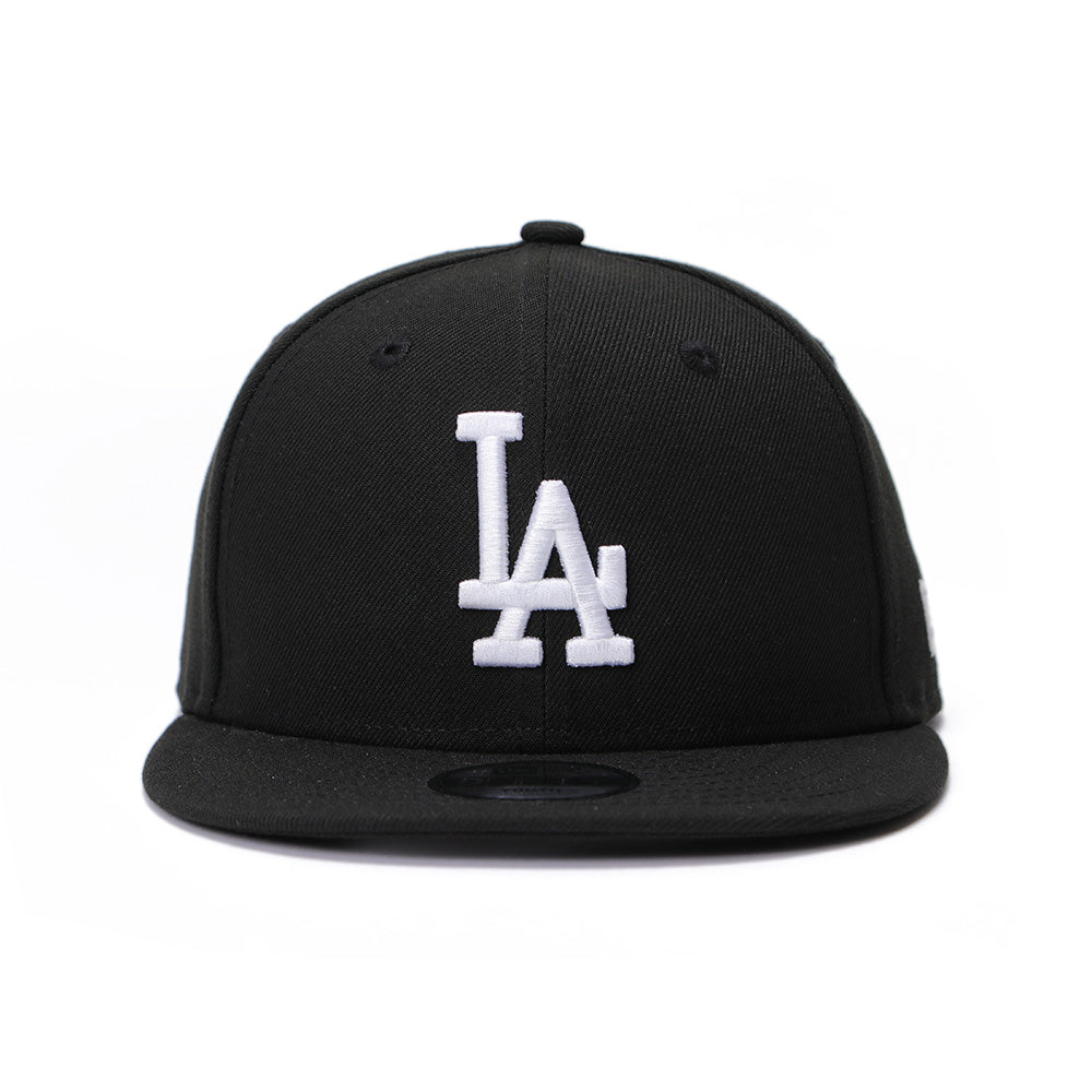 New Era Los Angeles Dodgers Essential Black 9FIFTY Youth Snapback Cap