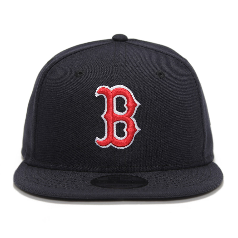 Boston Red Sox MLB Official Team Color Navy 9FIFTY Snapback Cap