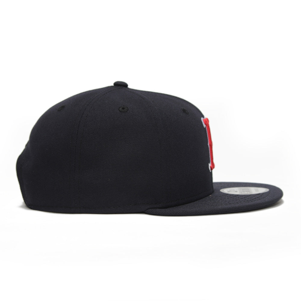 Boston Red Sox MLB Official Team Color Navy 9FIFTY Snapback Cap