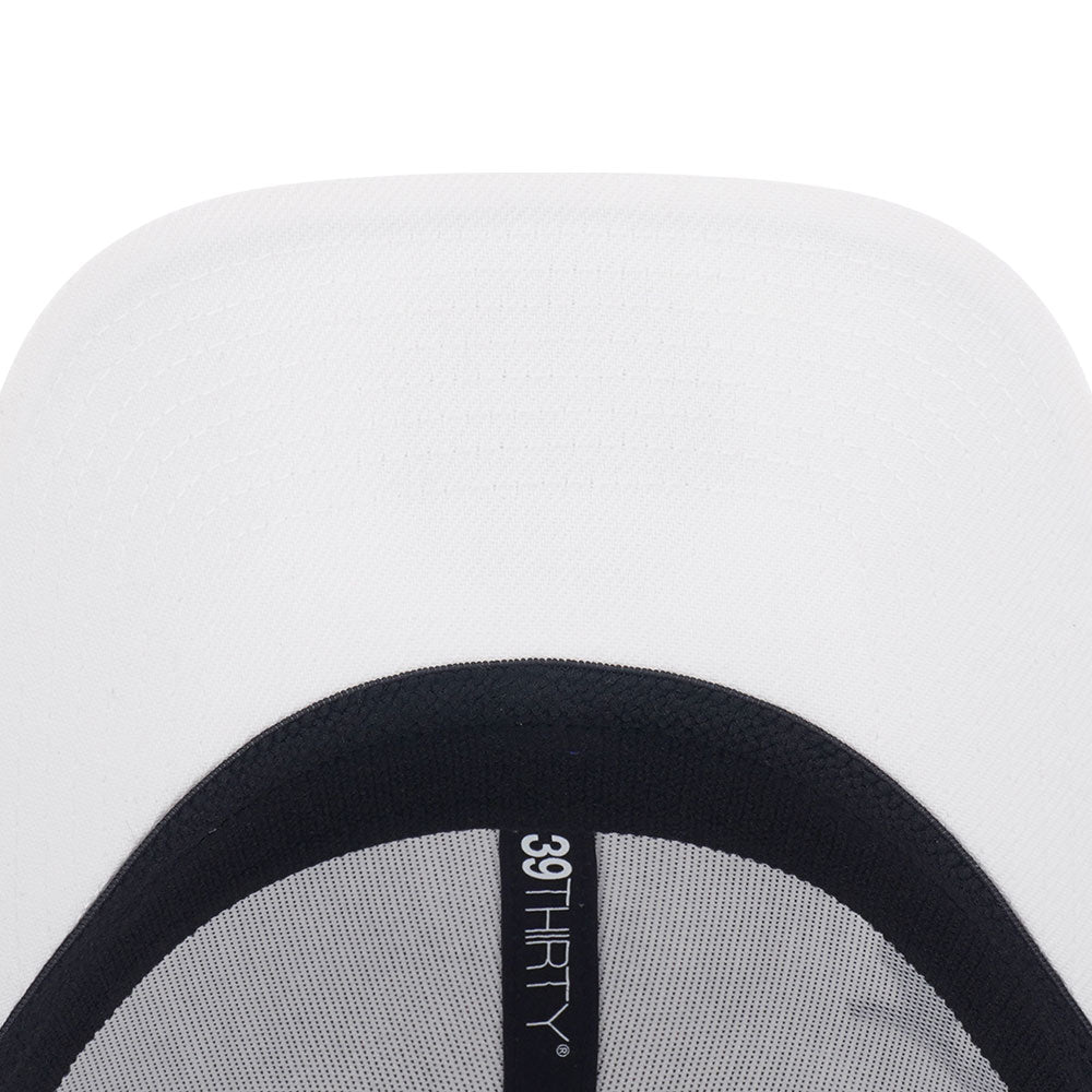 New Era Detroit Tigers Flawless White 39THIRTY Stretch Fitted Cap