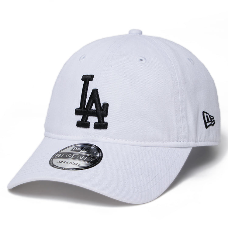 Los Angeles Dodgers MLB Black on White 9TWENTY Adjustable Cap (Essential)