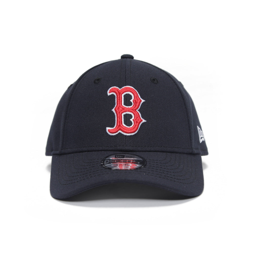 Boston Red Sox MLB Essential Navy 9FORTY Youth Adjustable Kids Cap