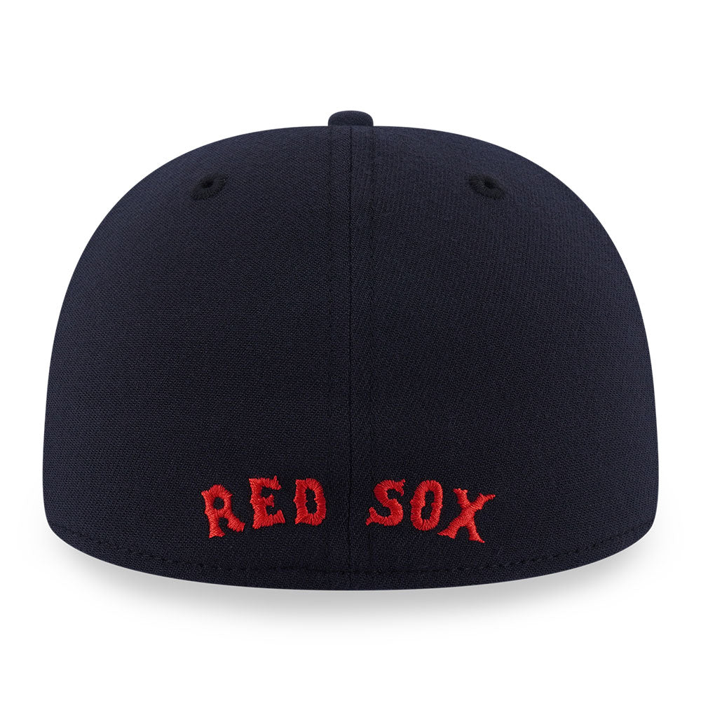 New Era Boston Red Sox Flawless Navy 39THIRTY Stretch Fitted Cap