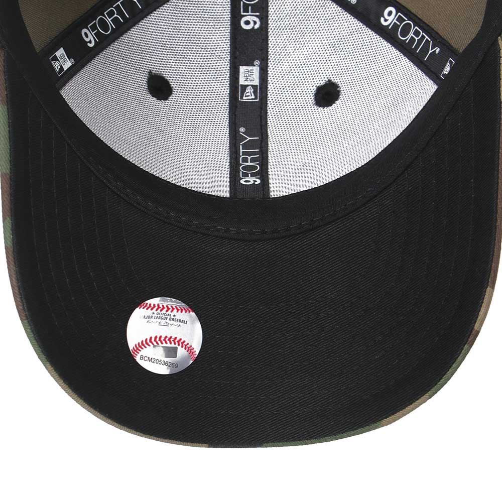 New Era Los Angeles Dodgers Woodland Camo Black Youth 9FORTY Adjustable Cap