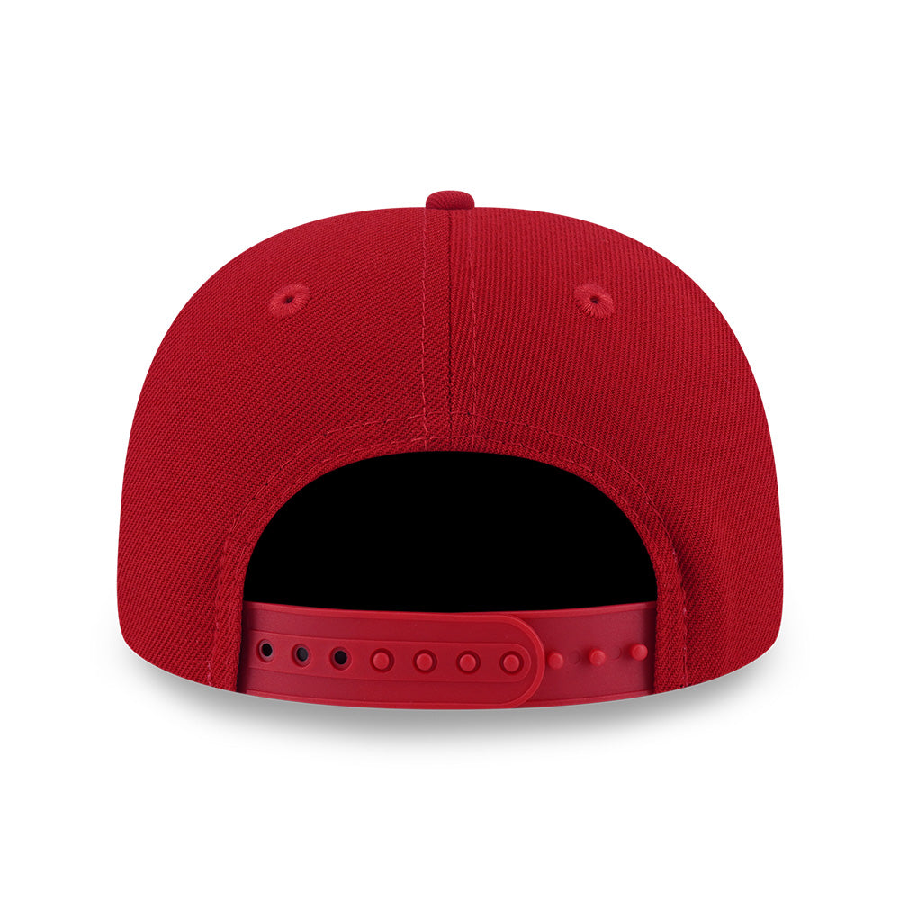 New Era Country Color 2026 Scarlet Red Youth 9FIFTY Adjustable Cap
