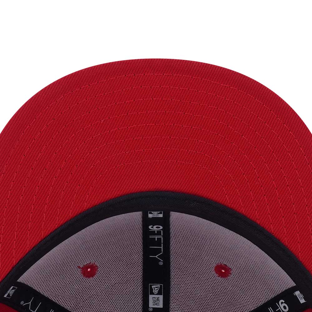 New Era Country Color 2026 Scarlet Red Youth 9FIFTY Adjustable Cap