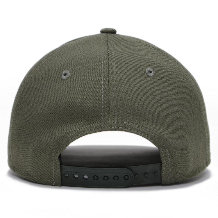 New Era New Olive Pill 9FORTY Snapback Cap