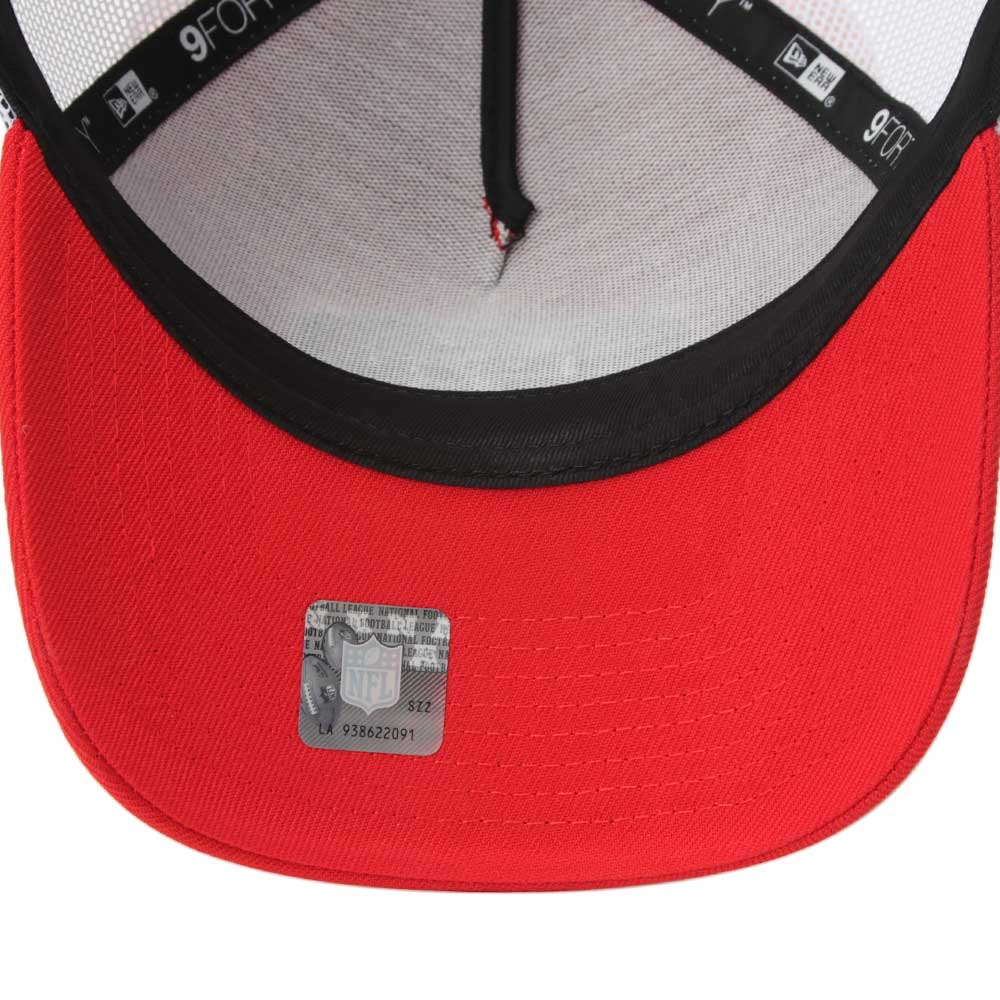 New Era San Francisco 49ers NFL Essential Scarlet 9FORTY A-Frame Trucker Cap