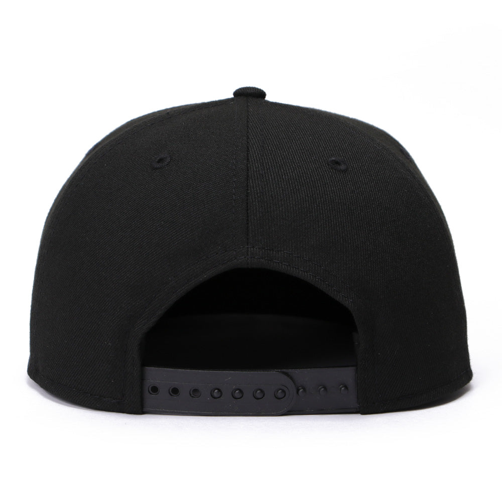 New Era Compton Wordmark White Black 9FIFTY Snapback Cap