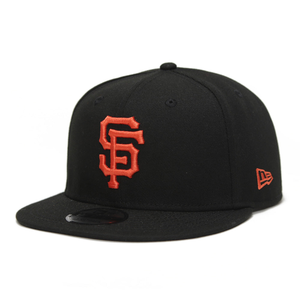 San Francisco Giants MLB Official Team Color Black 9FIFTY Snapback Cap