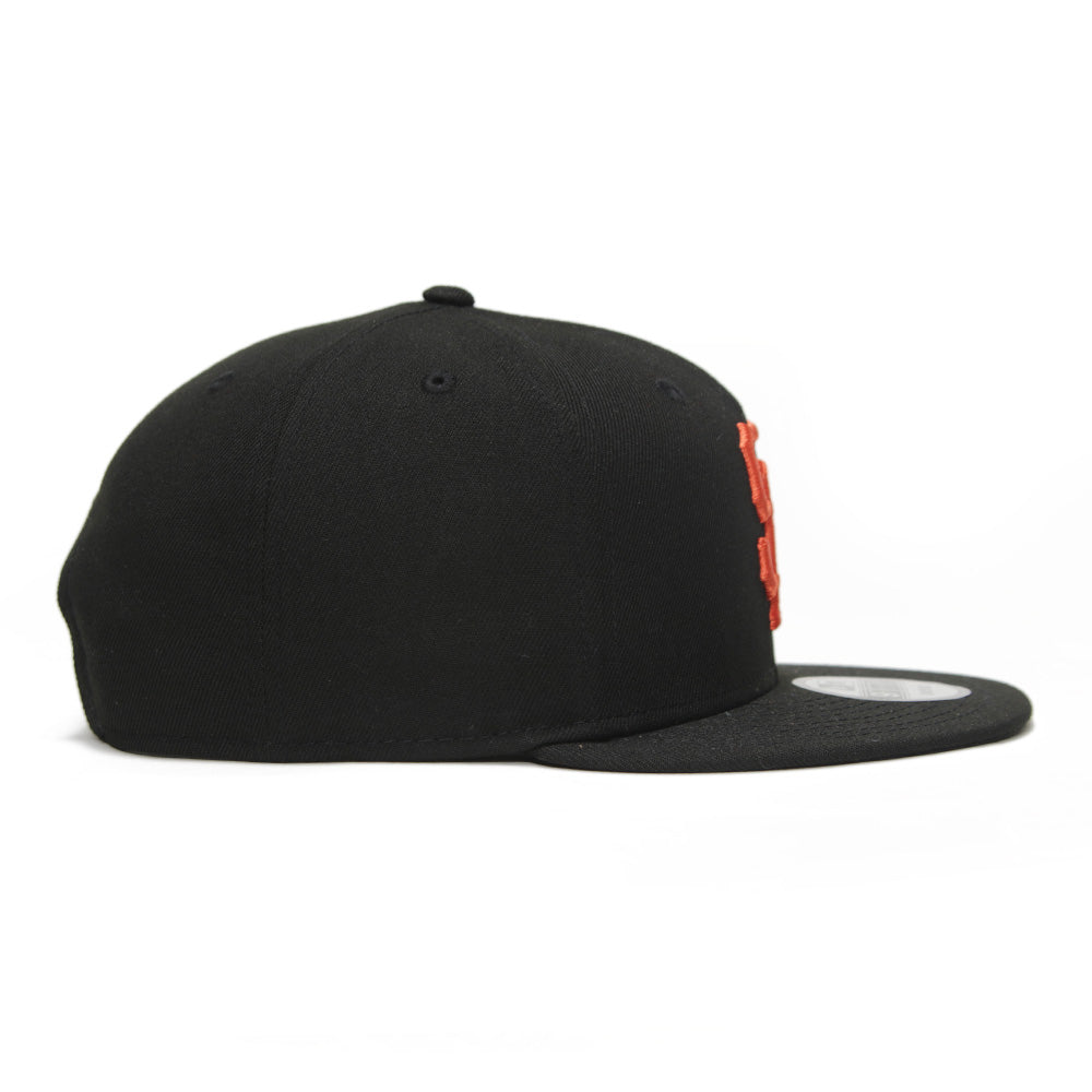 San Francisco Giants MLB Official Team Color Black 9FIFTY Snapback Cap