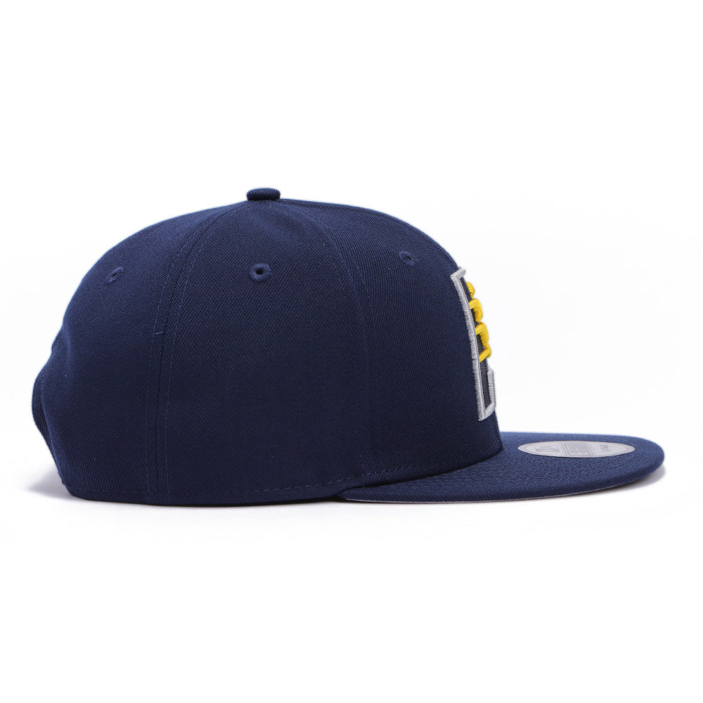 New Era Indiana Pacers Essential OTC Blue 9FIFTY Snapback Cap