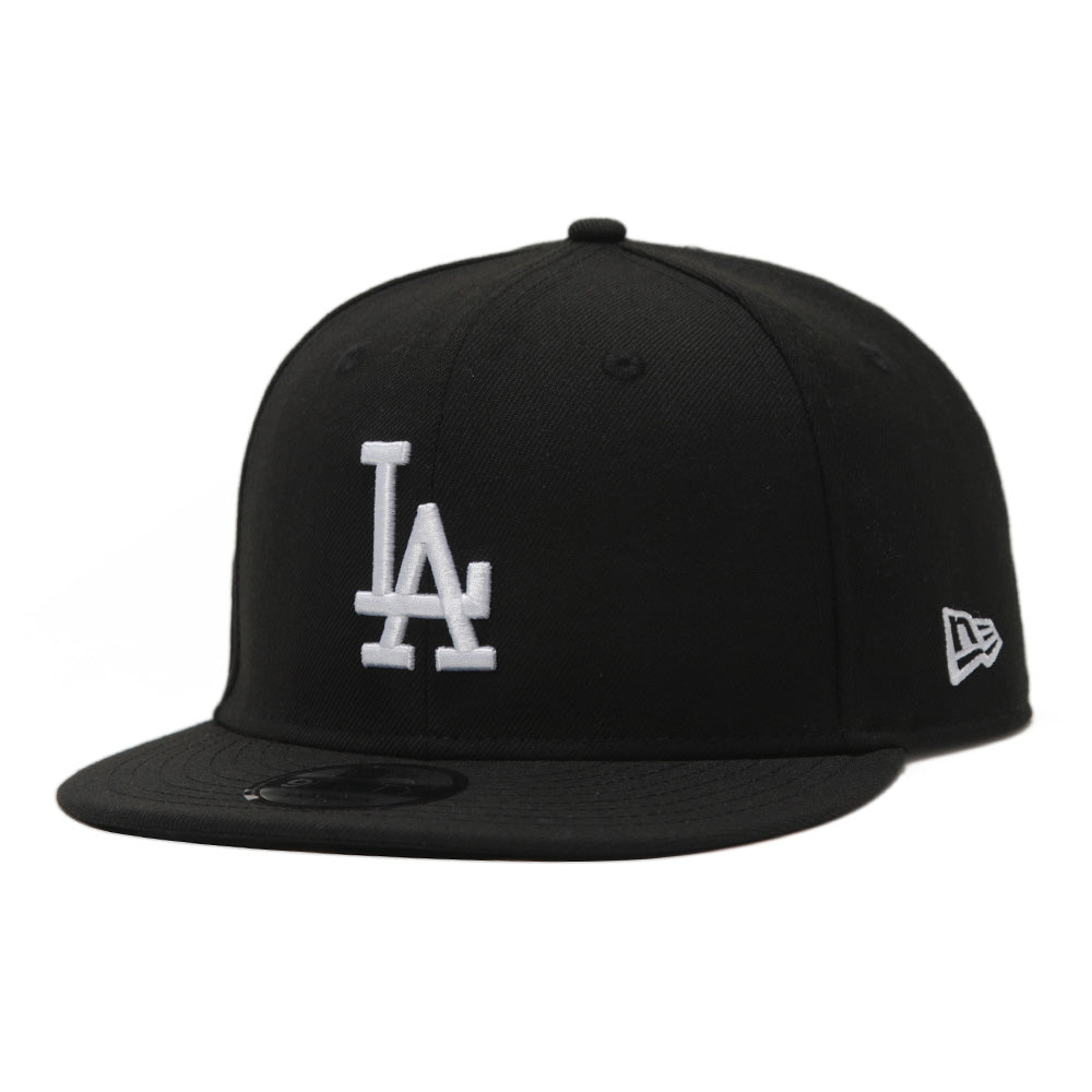 New Era Los Angeles Dodgers MLB Essential Black 9FiFTY Snapback Cap