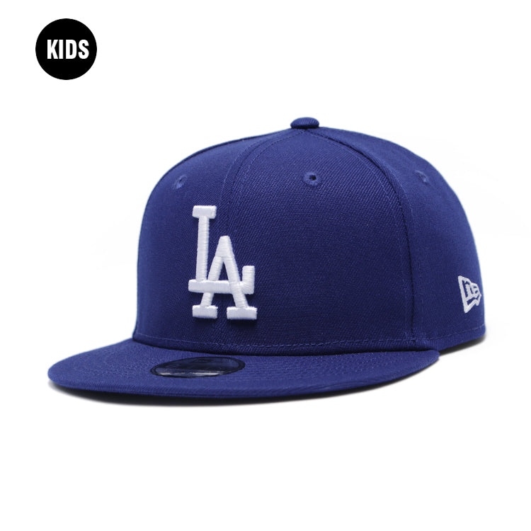 Los Angeles Dodgers MLB Essential Kids Dark Royal 9FIFTY Youth Adjustable Cap